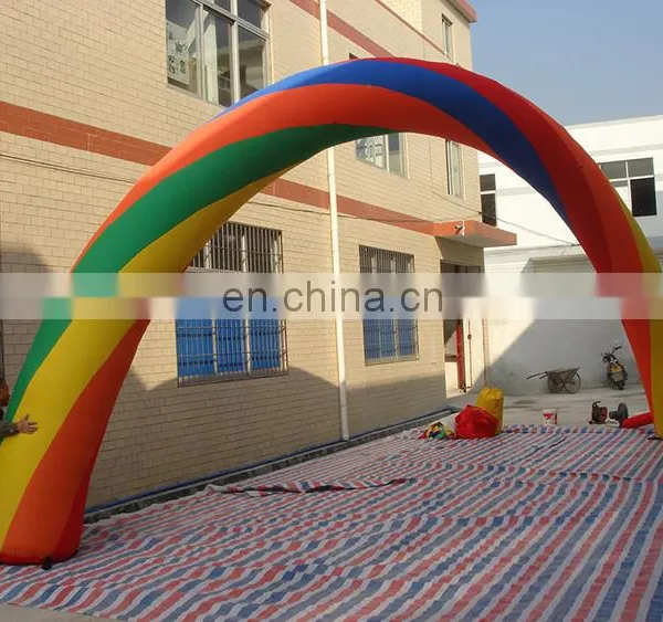 NEW Outdoor Entrance Advertising Inflatable Rainbow Arch For Sales photo-2