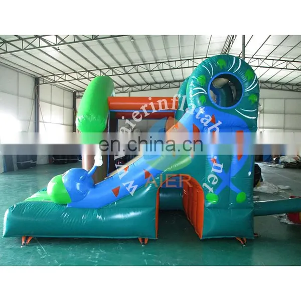 Most Popular Kids Play Castle House Forest Inflatable Bouncy Castle Insect Bouncer for Sale photo-5