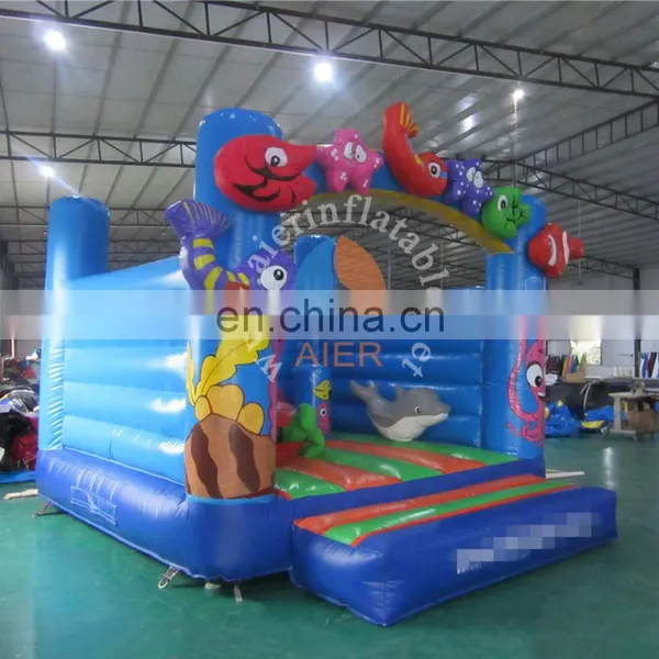Outdoor Kid Sea World Inflatable Castle. photo-5