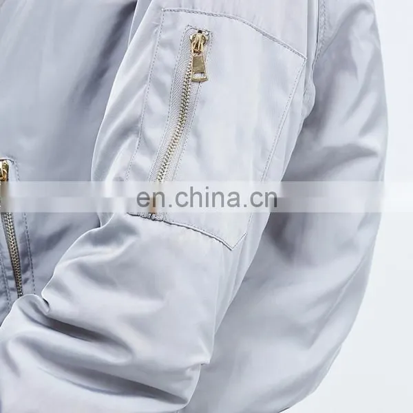 Bomber Custom Gym Hooded Outdoor Sport Polyester Zip Yoga Windproof China Coat OEM Bamboo Cotton New Women Winter Jacket photo-4