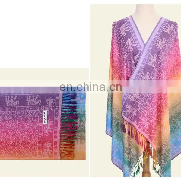 Elephant Knitting Obre Head Wrap WOVEN SCARF Warp WOVEN WRAP photo-5