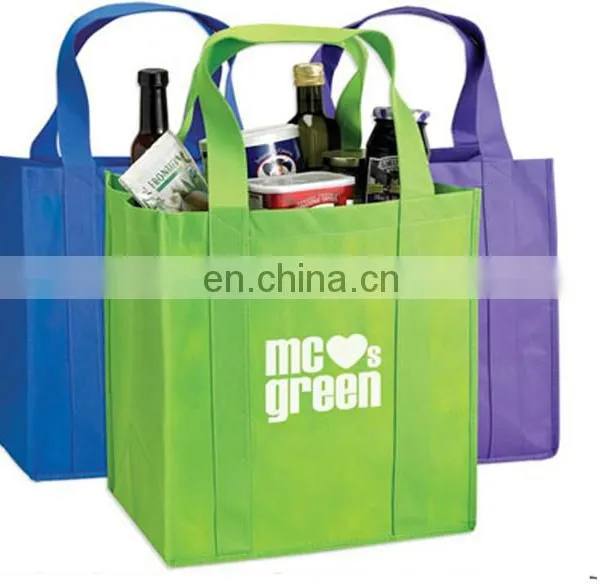 Promotion Colorful Reusable PP Printed Non Woven Shopping Bag photo-2