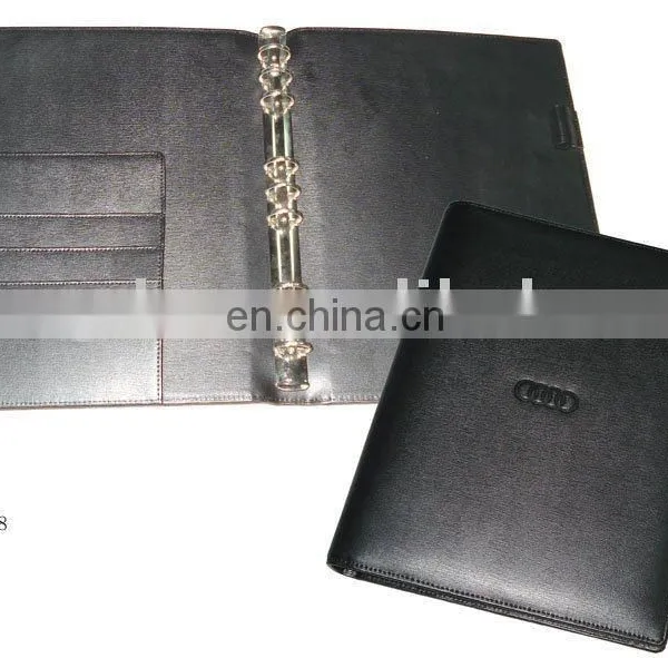 Sales Well Competitive Price Qualitied Leather Paper Clip File Holder photo-2