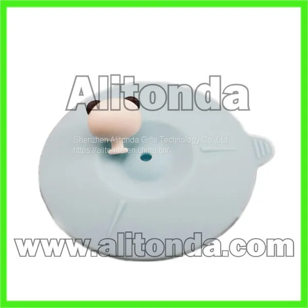 Custom Soft Silicone Cartoon Cup Cover for Tea Cup photo-2