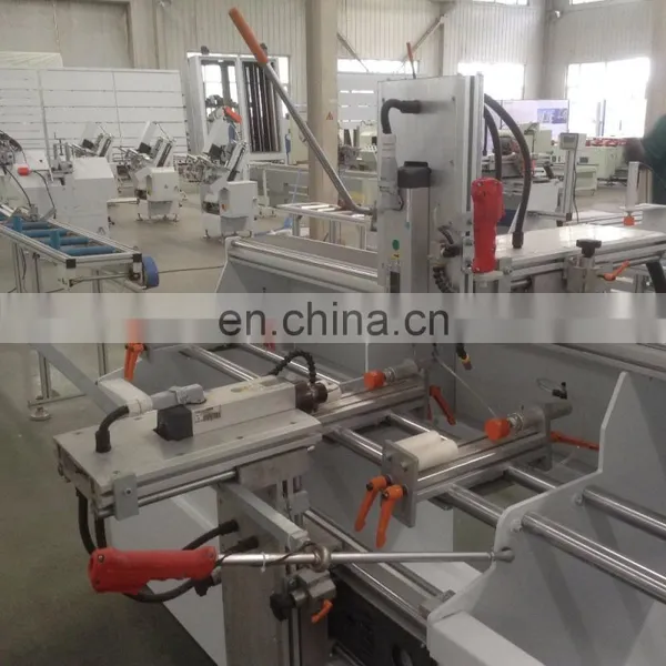Aluminum Window Door Double Axis Drilling Machine photo-5