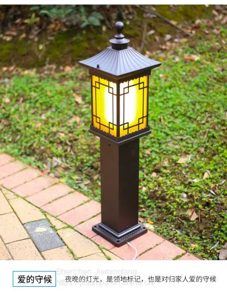 Modern Simple Aluminium Decorative Garden Bollard Lawn Lamp Led JML-WLL-B6002 photo-5