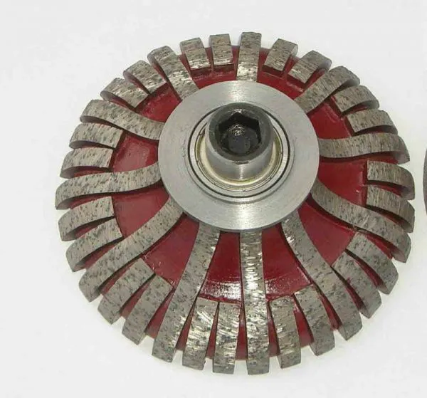 Granite Marble Stone Edge Grinding Sintered Diamond Profiling Wheels photo-2