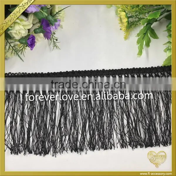Silk Tassels With Braided Beautiful Curtain Tassel Fringe FT-010 photo-2