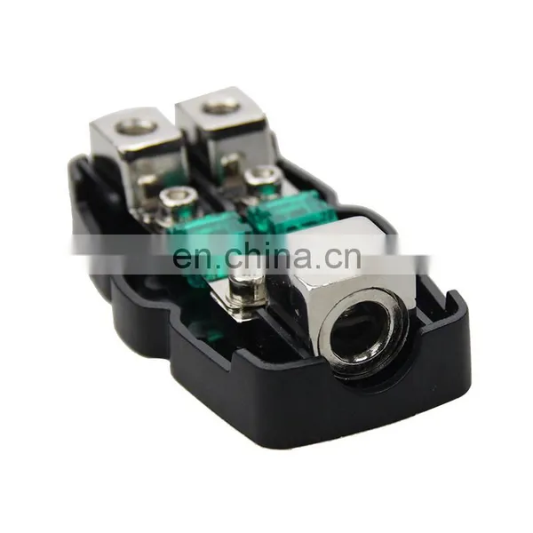 Auto Plastic Waterproof 12V 24V Fuse Holder Box 1x0/4ga In-2x4/8ga Out Car Fuse Holder photo-6