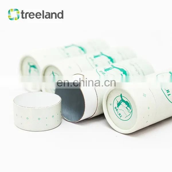 Custom Paper Tube Packaging for Salt and Spice Bio Friendly Cardboard Tube Food Grade Round Canister photo-4