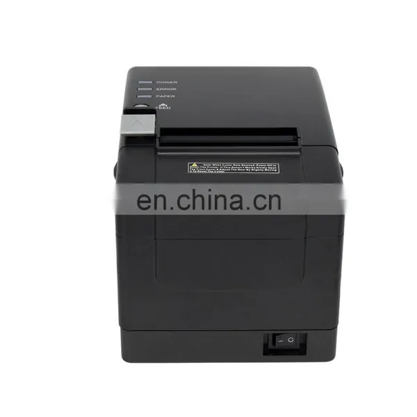 Barcode Printer Thermal Printer Machine POS Label Receipt Printer 80mm Auto Cutter for Supermarket photo-3