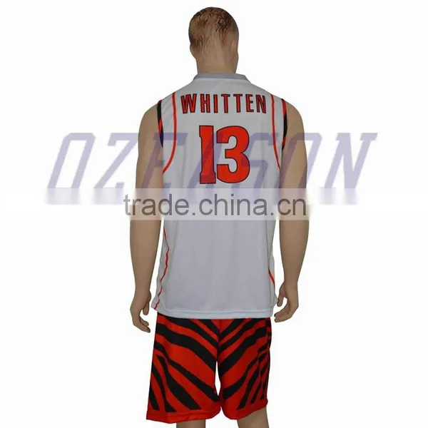 100% Polyester Mesh Reversible Dry Fit Basketball Jerseys Team Uniforms photo-3