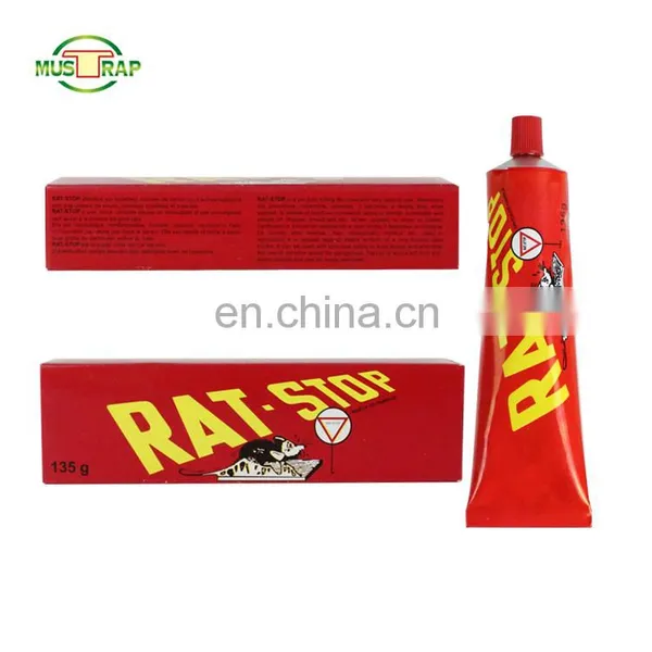 Mustrap Best Selling Yellow Glue Live Catch Rat Trap Mouse Glue Tube photo-4
