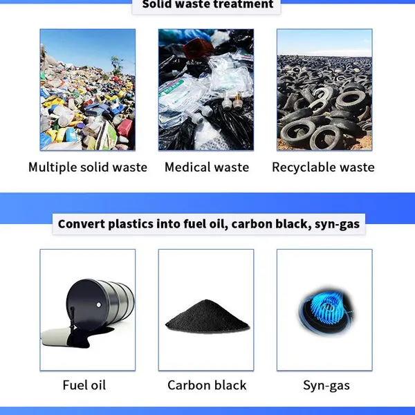 Recycling Waste Tire Plastic to Synthetic Diesel Fuel Oil Pyrolysis Machine With Installation photo-4