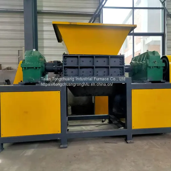 Waste Plastic Crusher, Multifunctional Metal Coupling Shredder photo-3