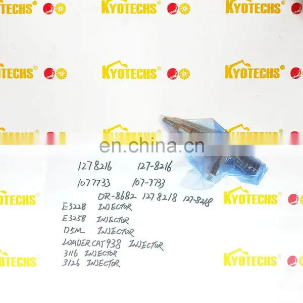 3116 3126 Engine INJECTOR 1278216 127-8216 1077733 107-7733 0R-8682 1278218 127-8218 for CAT E322B E325B D5M 938 photo-2