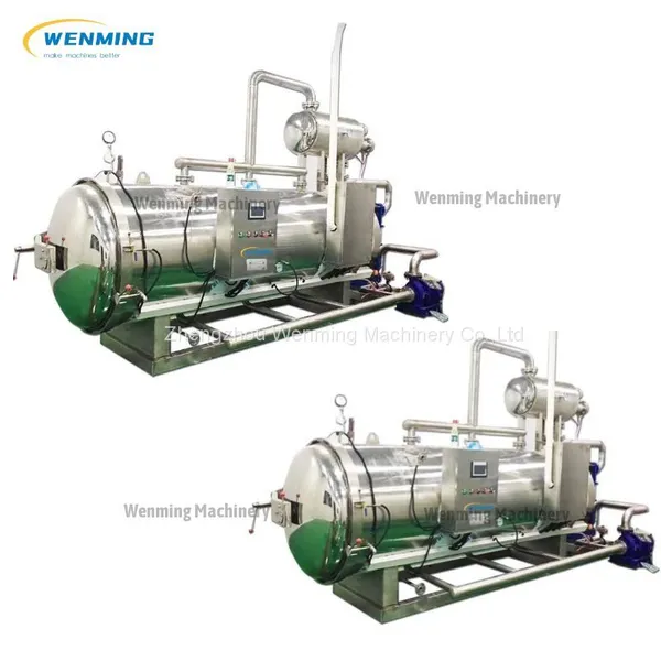 Food Retort Machine High Pressure Automatic Autoclave Type of Steam Sterilizer Machine for Sale photo-4