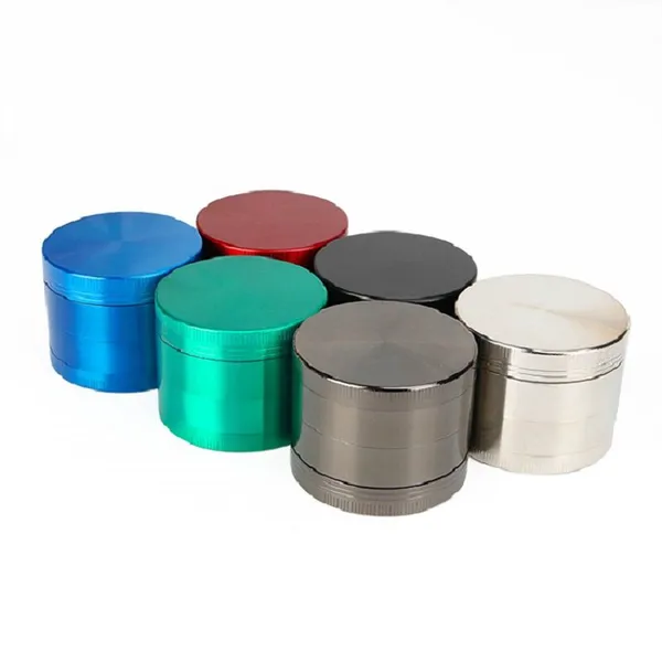 Share to Custom Logo Tobacco Black Metal Grinders Herbal Smoking Accessories Tobacco Herb Grinder photo-4