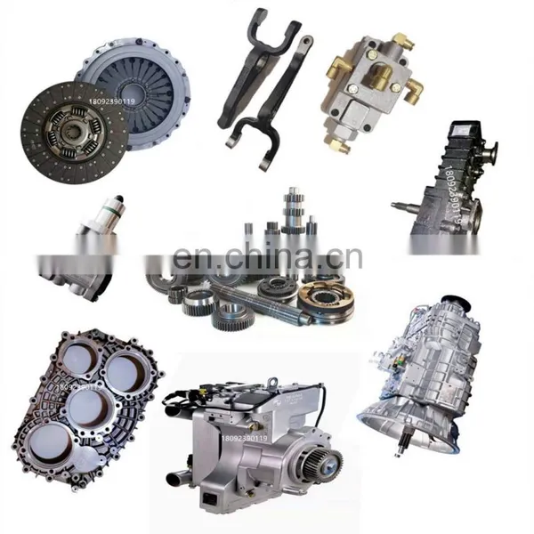 Shacman LKW-Zubehör 8-Gang- 9-Gang- 10-Gang- 12-Gang- 16-Gang-Getriebe Hydraulischer Retarder