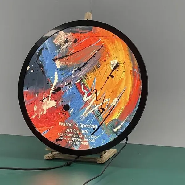Industrial Circular Touch Screen Smart Home Round LCD Touch Monitor photo-4