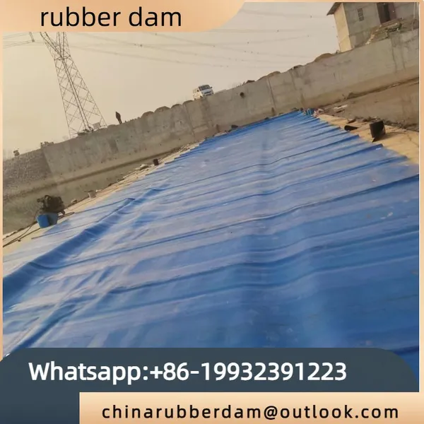 Rubber Water Stop Dam, Airbag Shield Dam, Water Storage Dam, Water Injection Rubber Dam Factory, Spot Sales photo-2