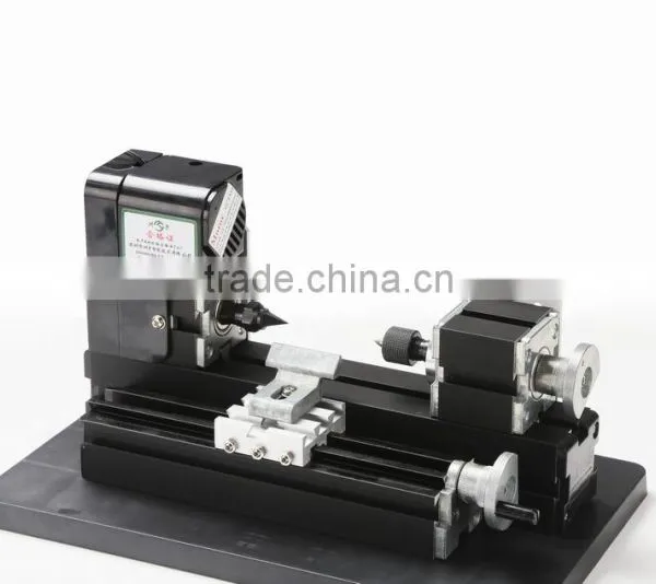 24 Watts Motor Mini Metal Wood-turning Machine for Hobby Modelmaking photo-2