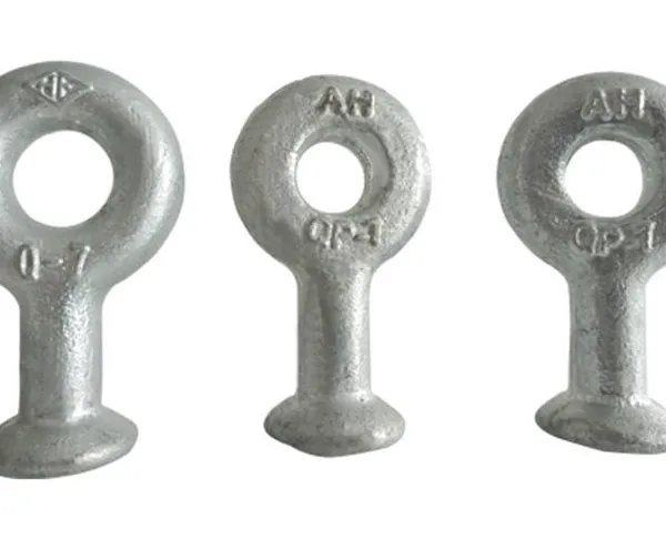 Customized Q-7-10-12 Ball Head Ring Hot-dip Galvanized QP Ball Head Hanging Ring for Power Fittings photo-3
