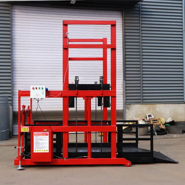 Electric Container Mobile Cargo Handling Deck Truck Platform Loading Unloading Platform photo-3