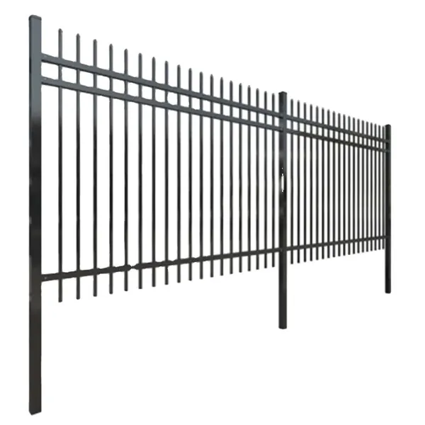 Customized Metal Steel Railing Garden Fence Panel Security Privacy Screens Aluminum Decorative Aluminum Slat Fence