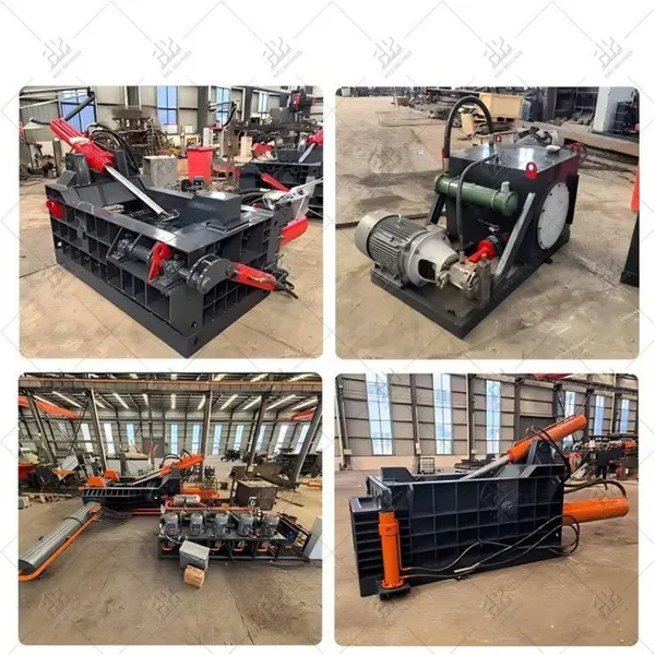 Baler for Metal Baling Hydraulic Aluminum Profile Steel Scrap Balers photo-5
