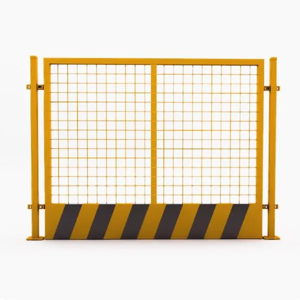 Rubber Edge Protection Barrier With Anti-Slip Surface for Construction Sites