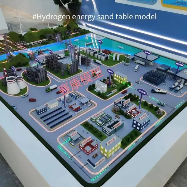 New Energy and Hydrogen Energy Sand Table Model, Custom-made Sand Table Models, Sand Table Production in Henan photo-3