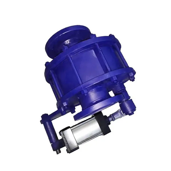 Manufacturer Direct Sales Pneumatic Ceramic Swing Valve Discharge Valve photo-4