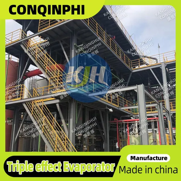Brine Evaporation and Crystallization System 500 Kg/h Capacity 304 SS Heat Exchanger Automatic Operation photo-2