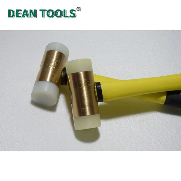 Funkenfreier Nylon-Hammer, Aluminiumbronze-Basis für Langlebigkeit, Kopfgewicht 800 g, Länge 340 mm photo-4