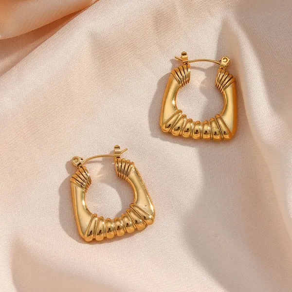 316L Stainless Steel Earrings Wholesale Nickel-Free Hypoallergenic for Sensitive Skin Supplier OEM photo-2