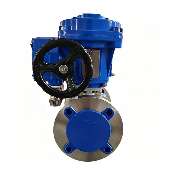 Manufacturer Direct Sales of High-quality Explosion-proof Electric Flange Ball Valve photo-4