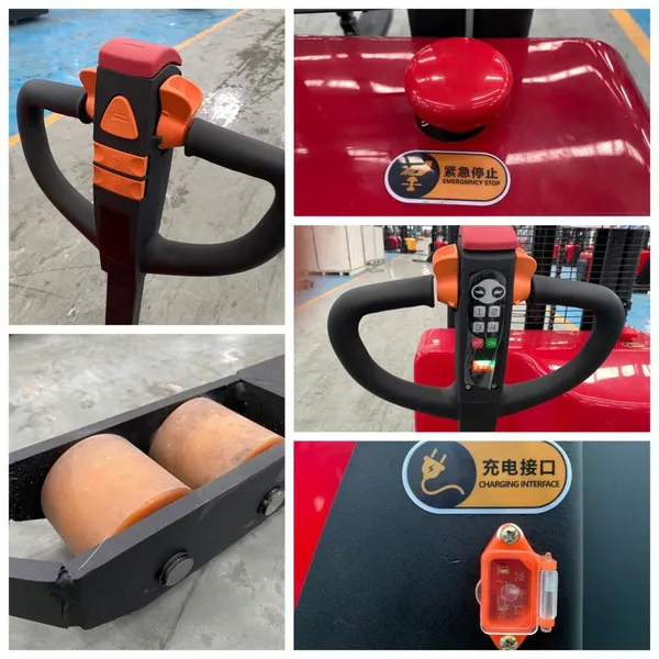 Factory Outlet Walkie Stacker 1t 1.5t 2t 1000kg 1500kg 2000kg Electric Pallet Stacker photo-3