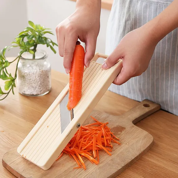 4 Blades Adjustable Manual Slicer Japan Fruit Cutter Chopper Grater Japanese Vegetable Mandolin Slicer
