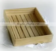 Colorful Distressed High Quality Solid Wooden Serving Tray in Vairety photo-4