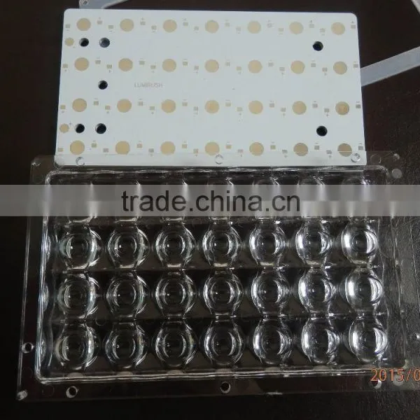 Customized OEM Green 28W PCB With Lens Module 1W / 3W LED Soldering photo-6
