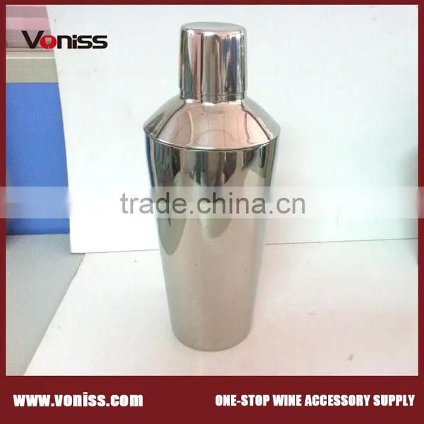 Copper Plated Cocktail Shaker Stainless Steel 700ml Cocktail Shaker Cup Hot Sale Metal Manhattan Cocktail Shaker Cap Bar Set Quality Choice photo-2