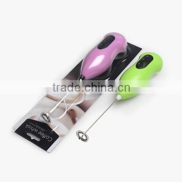 Hand Milk Frother ,hand Mixer Blender Coffee Whisk photo-4