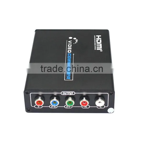 Video Converter HDMI to YPbPr R/L Audio With High Resolution HDMI Converter