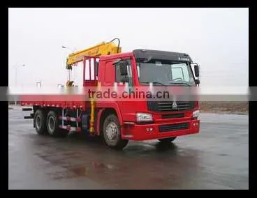 Howo 6*4 25 Ton 336hp Truck Mounted Crane for Sale photo-2