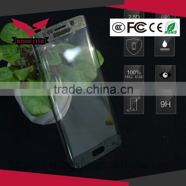For Samsung Galaxy S6 Edge Tempered Glass Transparent photo-4