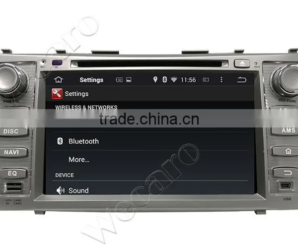 Wecaro WC-TC8006 Android 4.4.4 Car Multimedia System in Dash for Toyota Camry 2008 Dvd Gps Android 1080p photo-3