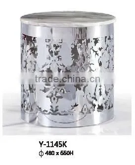 Club Luxurious Marble Stainless Steel Flower Stand photo-4