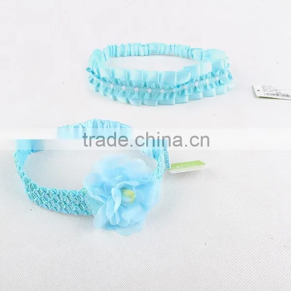 INS Baby Girl Sequins Headband Kids Flower Hairband For Lovely Girls photo-2