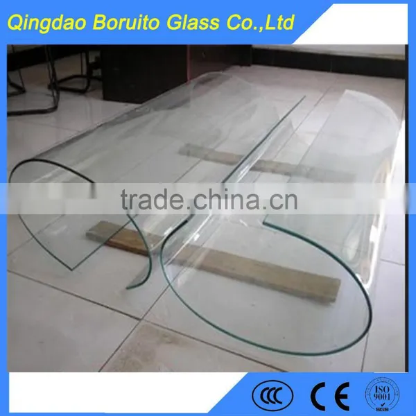 Solid Structure and Curve Shape Toughened Glass photo-3